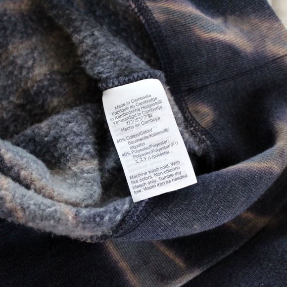 Handmade tie dye J Crew sweatshirt by Hue Revival - Picture 13 of 13